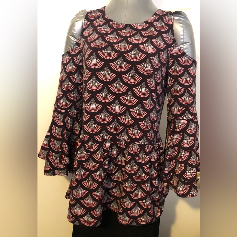 NWT Michael Kors Blouse Bell Sleeves M